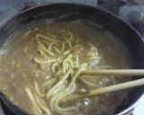 ✿にんにく香♪ミルクカレーの焼きうどん✿作り方4写真