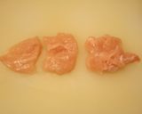 鶏のささみと大葉と明太子の春巻き作り方1写真