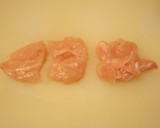 鶏のささみと大葉と明太子の春巻き作り方1写真