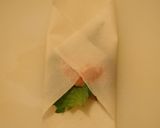 鶏のささみと大葉と明太子の春巻き作り方4写真