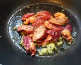 鶏レバーの赤ワイン蒸し、水菜和え作り方1写真