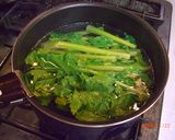 大根葉で和風麻婆豆腐　作り方2写真
