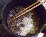 大根葉で和風麻婆豆腐　作り方4写真
