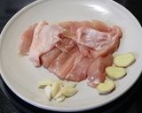 白菜と鶏肉の重ね蒸し煮作り方1写真