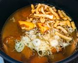簡単残りカレーdeカレーうどん作り方3写真