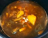 簡単残りカレーdeカレーうどん作り方4写真