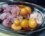鶏ホルモンの煮込み豆腐作り方2写真