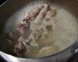 鶏ホルモンの煮込み豆腐作り方4写真