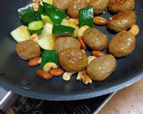 ズッキーニと肉団子のタレ焼き作り方3写真