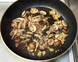 焼き秋刀魚とマッシュルームの絶品パスタ作り方6写真