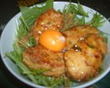 ヘルシー豆腐照りバーグ作り方7写真