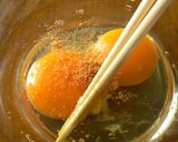 ✽　ねぎ明太の卵和え　✽作り方3写真