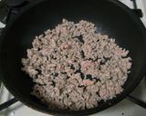 ブロッコリーと豚ひき肉のピリ辛味噌炒め作り方3写真