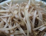 ひらひら☆金平ごぼう作り方1写真