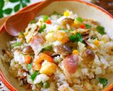 シーフードミックスで具沢山・炊飯器ピラフ作り方6写真