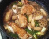 柔らか鶏丼作り方6写真