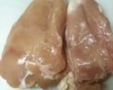 胸肉で丸鶏風ローストチキン☆Xmasに作り方3写真