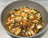 鶏もも肉のみぞれ煮😃作り方2写真