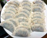 外はパリッと中はジューシー羽根つき餃子作り方3写真