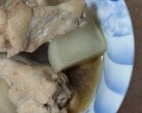 簡単★昼食！鶏手羽元と大根の鶏ガラスープ作り方6写真