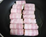 牡蠣のベーコン巻＊クリームチーズソース作り方5写真