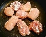 チキンときのこのカマンベールチーズ焼き作り方3写真
