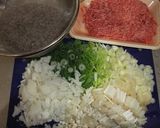 すきやき風どんぶり☆温玉のせ♪作り方1写真