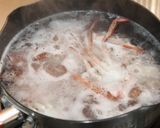 渡り蟹のお味噌汁作り方3写真