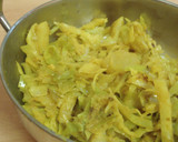 キャベツとジャガイモのサブジ（野菜炒め）作り方14写真