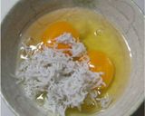 しらすとチーズの卵焼きバジル風味～☆作り方1写真