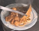 残り物のカレーで！かけるだけカレー焼そば作り方5写真