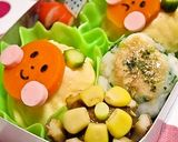 お弁当に❤ちくわ＆ミートボールでライオン作り方6写真