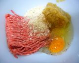 やわらか☆ポテサラチーズｉｎハンバーグ作り方5写真