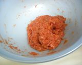 やわらか☆ポテサラチーズｉｎハンバーグ作り方6写真