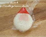 キャラ弁☆クリスマスに簡単サンタおにぎり作り方3写真