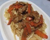 豚肉と人参のごま味噌きんぴら作り方4写真