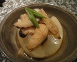 大根と油揚げの煮つけ★作り方5写真