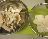長いもと椎茸のゆず胡椒風味作り方3写真