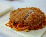 チーズカツナポリタンな焼きランチパック作り方3写真