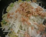 大根とツナの薬味炒め作り方3写真