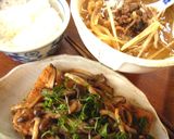 豆腐ステーキきのこのバターしょうゆソース作り方5写真