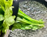 春菊のダシびたし作り方3写真