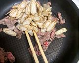 牛肉と牛蒡の甘辛炒め作り方4写真