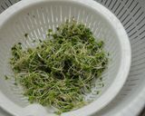 ブロッコリーのスプラウトとしめじのサラダ作り方1写真
