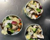コク旨梅クリーム味ツナ根菜白菜野菜炒め作り方11写真