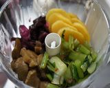 冷蔵庫の残り物で♪4種の漬物の混ぜご飯作り方1写真