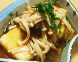 ＊揚げ出し豆腐のきのこあんかけ＊作り方5写真