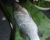 本格タイ蒸し魚をライムソースで作り方1写真