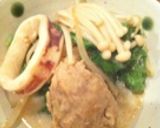 ちょっと一手間☆鶏つくね豆乳鍋作り方6写真