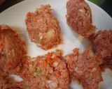 ＊簡単☆野菜たっぷり！満腹メンチカツ！＊作り方3写真